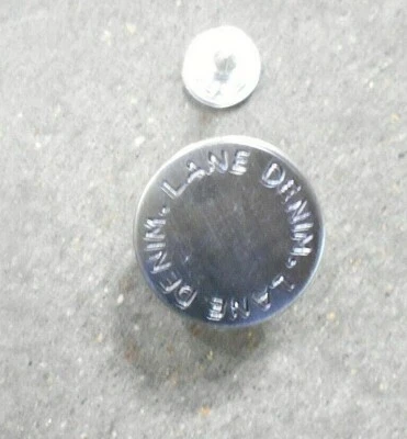 LANE Logo Denim Tack Buttons (Qty-20) (EEE-1)