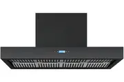 Euro Appliances 120cm Alfresco CanopyTouch Button Control + LCD DisplayAir Extraction (Colour Black) - ERB120BK