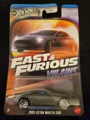 2025 Hot Wheels Fast & Furious Villains 1/5 2005 ASTON MARTIN D89 New
