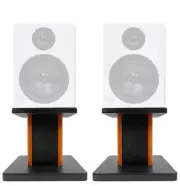 Rockville 8” Wood Studio Monitor Speaker Stands For Rockville DPM8W