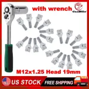 [20] 12x1.25 Cone Seat Wheel Lug Bolts Wrench Fit Dart Compass Renegade Cherokee (for: Peugeot)