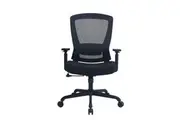 Maestro Furniture Daisy Fabric Seat Executive Manager Office Task Computer Working Chair - Black