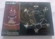 Metall Set Of 6 Wine Glass Charms With Holding Ring /11