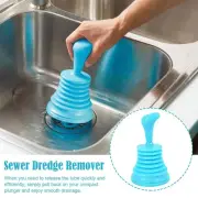 Drain Unblock Bathroom Powerful Plunger Manual Pipe Cleaner Sink