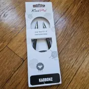 Knitpro Karbonz Size US 11, 40" Circular Knitting Needles