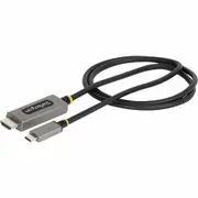StarTech.com 3ft (1m) USB-C to HDMI Adapter Cable, 8K 60Hz, 4K 144Hz, HDR10, USB Type-C to HDMI 2.1 Converter, USB-C/USB4/TB3/4 Compatible - Cable -