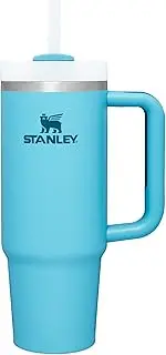 [STANLEY] Quencher H2.0 Tumbler with Handle and Straw 30 oz | Flowstate 3-Position Lid | Cup Holder Compatible for Travel | Insulated Stainless Steel Cup | BPA-Free | Pool