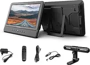 Reflexion DVD1052N Twin Monitor, Portable DVD Player for Car, 10.1 Inch LCD Screen, Stereo Speaker, Electronic Antishock System, Battery, USB, 12V Car Adapter, 230V Power Supply