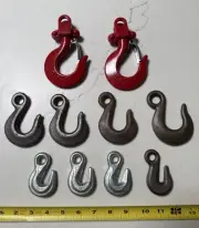 Lot of 1 Clevis Hooks Tow Chain Truck Tiedown Shack