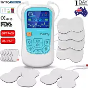 OSITO Dual Channel TENS + EMS Combo Machine Pain Relief Massager With 8 pcs Pads