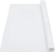 PinRui Silicone Mat 60cm x 40cm (Clear), Kitchen Bench Top Protector, Heat Resistant Non-Slip, Dish Mat Silicone for Kitchen & Crafts, Easy to Clean for Microwave, Coffee Maker, DIY(1 PCS)