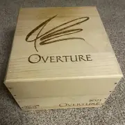 Opus One Overture Red Blend Napa 6 Bottle Wooden Wine Box With Resting Lid