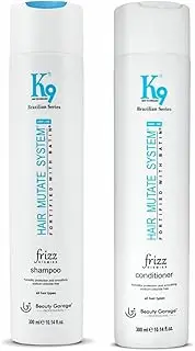 Beauty Garage K9 Frizz Dismiss Shampoo & Conditioner (300ml + 300ml) Pack of 2