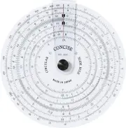 Concise Ruler Circular Slide Rule 300 100829