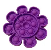 Push Pop Bubble Sensory Fidget Toy Autism Special Needs Stress Reliever Flower
