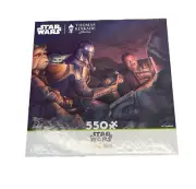 Thomas Kinkade Star Wars Mandalorian 550 Piece Jigsaw Puzzle NEW Ceaco Disney