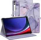 Case for Samsung Galaxy Tab S10 Plus 2024/S9 Plus 2023 12.4 inch Cover w Pocket