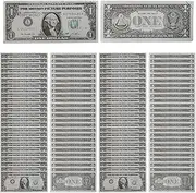 Fake Money Prop | Movie Props Fake Dollars | Retro Style Simulation Money, Portable Pretend Play Educational Toy for Boys Girls Teens Men Women Mom