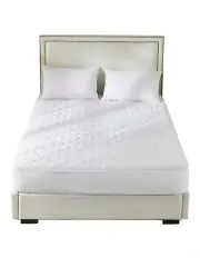 [DreamZ] Waterproof Topper Bamboo King Mattress Protector in White