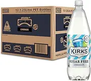 Kirks Sugar Free Lemonade Soft Drink Multipack Bottles 12 x 1.25L