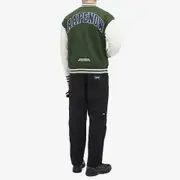 [AAPE by A Bathing Ape] AAPE Now Fleece Baseball Jacket