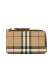 Burberry Printed Canvas Card Holder