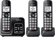 Cordless Phone with Answering Machine, Advanced Call Block, Bilingual Caller ID
