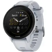 Garmin Forerunner 955 Solar Fitness Smartwatch, Whitestone
