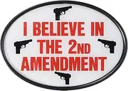Knockout 618.11 'I believe in The 2nd Amendment' Hitch Cover