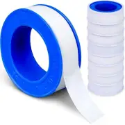 Plumbers Tape, 8 Rolls Teflon Tape 1/2 Inch(W) X 520 Inches(L), Sealant