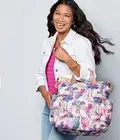 Samantha Brown To Go 3 Ways to Wear Convertible Light Tote Backpack-Blue-NWT