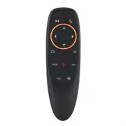 G10s Gyroscope 2.4GHz WIFI Googlo Assistant Voice Remote Control Air Mouse BLACK