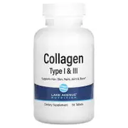 Lake Avenue Nutrition, Hydrolyzed Collagen Type I & III, 60 Tablets