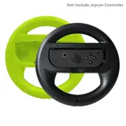 2pcs SND-399 Switch Game Steering Racing Handle Steer Wheel Holder For Nintend Switch NS Joy-Con Controller-Black&Green