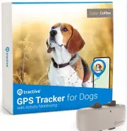 Tractive GPS Tracker & Health Monitoring for Dogs, Brown, Refurbished