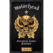 Motorhead Everything Louder Forever Flag Fabric Textile Wall Banner Official