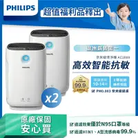 在飛比找Yahoo奇摩購物中心優惠-福利品 飛利浦PHILIPS 奈米級濾淨智能WiFix抗敏空