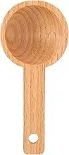 Beech Spoon Multifunctional Salt Measuring Coffee Bean Spoon for Kitchen Restaurant High Quality Food Safe Material Durable Wooden Utensil Convenient Storage 108x46mm
