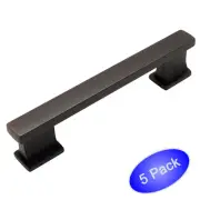 *5 Pack* Cosmas Oil Rubbed Bronze Contemporary Cabinet Pulls #702-4ORB