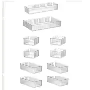 Clear Acrylic Cosmetic Organizer for Home Storage
