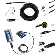 Portable 8mm Borescope 6 LED Waterproof Camera Android Endoscope Inspection Tool