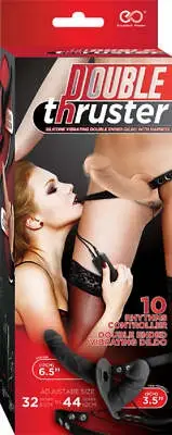 Silicone Double Thruster (Flesh) Sex Adult Pleasure Orgasm