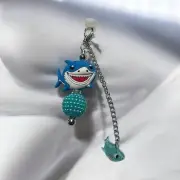 usb c dust plug And Beaded Charms Shark