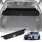 Retractable Cargo Cover for Volkswagen VW Tiguan Allspace 2016-2024 Rear Rack Partition Shelter Canvas Trunk Luggage Security Shield Shade