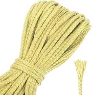 uxcell Yellow 500lb 2mm Diameter 30Ft Fishing Line Wind Chime String Kite Line