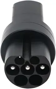 Connector Electric Vehicle Charger Socket Type 2 to for Tesla EV Charger Adaptor Electric Vehicle Charging Connector IEC 62196 Plug AC Converter for Tesla Model S/X/3/Y EVSE(Type2 to T)