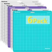 12X12 Cutting Mat Set (6 Mats - 4 Standardgrip, 1 Lightgrip, 1 Stronggrip)