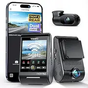 VIOFO A229 Plus Dash Cam with Dual STARVIS 2 Sensors, 2 Channel HDR, 1440P+1440P Front and Rear, Voice Control Car Dash Camera, 5GHz Wi-Fi, Ultra-Precise GPS, 24 Hours Parking Mode, Support 512GB Max