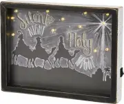 SILENT/HOLY NIGHT SIGN