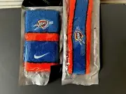 Nike NBA OKC Oklahoma Thunder Basketball Headband & Wristband Set USA Olympics